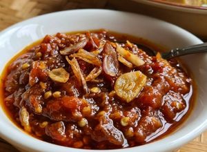 Foto resep Sambal tomat terasi matang pendamping opor