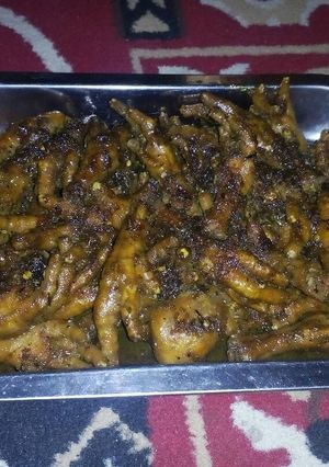 Foto resep Ceker bumbu kecap pedas