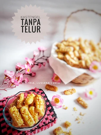 Cara Mudah Membuat Resep Kastangel (Eggless) yang Uenak Anti Ribet, Menggugah Selera