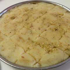 A picture of Sooji Halwa.