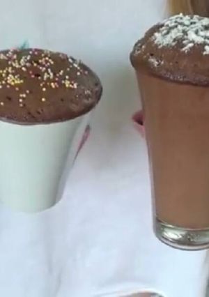 Una foto de Bizcochuelo de chocolate en taza