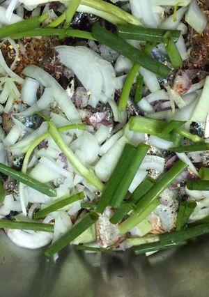 Hình của món Cá nục hấp- cuốn bánh tráng.