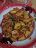 Tahu balado lengkio,,
