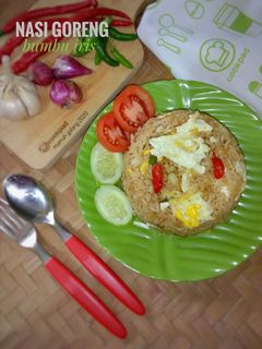 Foto resep Nasi goreng bumbu iris