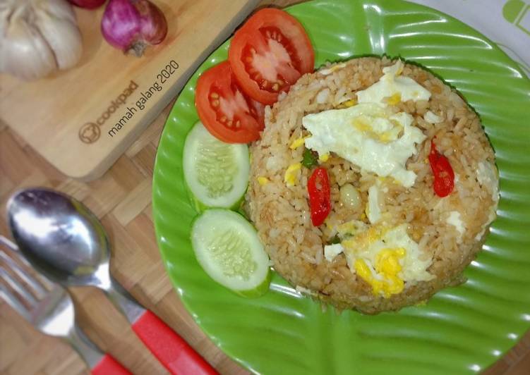 Resep Nasi goreng bumbu iris yang Bikin Ngiler