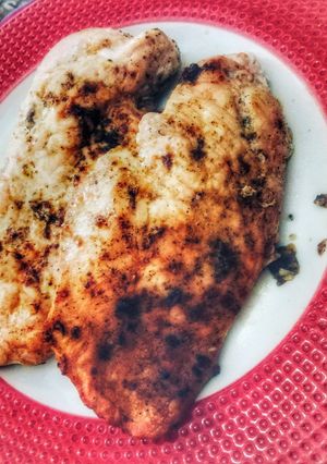 صورة لوصفة صدور دجاج بالتوم ⁦🍗
