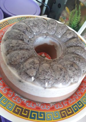 Foto resep Puding oreo milo