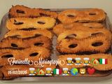 Maschere di carnevale 🎭 di sfoglia ripiene di crema alle nocciole 👩‍🍳🌍👩‍🍳🇮🇹👩‍🍳🏡🦁❤️🎭🎭🎭🎭🎭🎭
