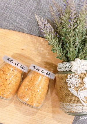 Hình của món Ruốc Cá Hồi.