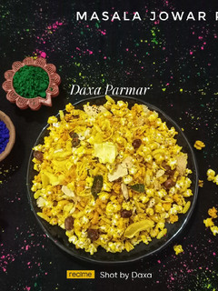 મસાલા જુવાર ધાણી (Masala Jowar Popcorn Recipe in Gujarati) રેસીપી મુખ્ય ફોટો