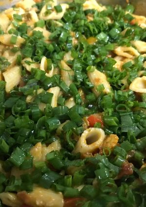 A picture of Masala pasta.