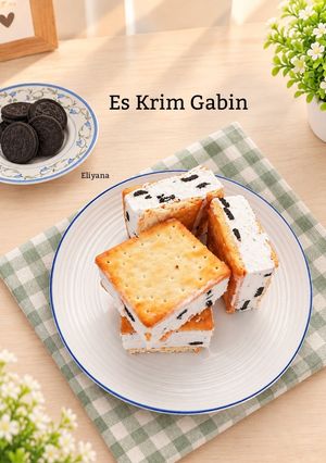 Foto resep Es Krim Gabin