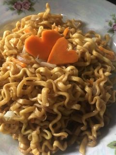 Foto resep Mie Goreng Keriting Pipih