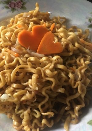 Foto resep Mie Goreng Keriting Pipih