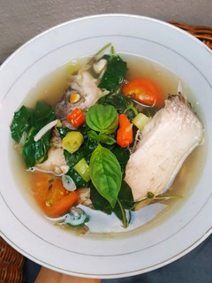 Foto resep Sup Gurame kemangi kuah bening