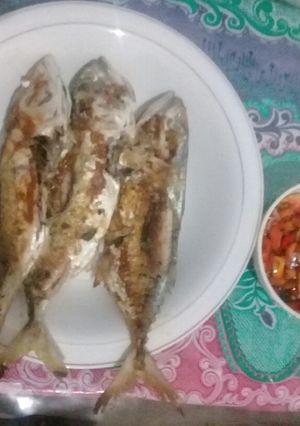 Foto resep Ikan kembung bakar teflon sambel kecap