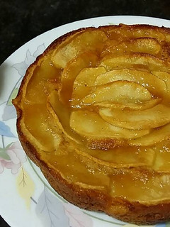 Una foto de Tarta de manzana🍏🍎🍏