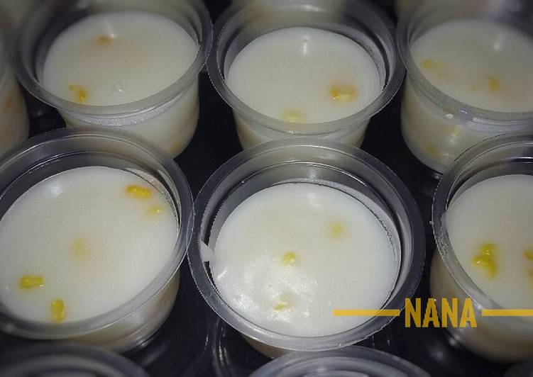 Cara mengolah Puding jagung , Menggugah Selera