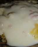 Salsa blanca con harina