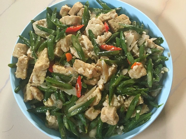Langkah Gampang Menyiapkan Resep Tumis Tahu Tempe Kacang Panjang yang Menggugah Selera Anti Ribet, Uenak Banget