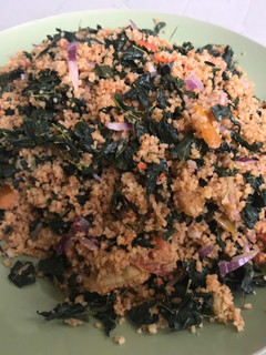 A picture of Dambun couscous.