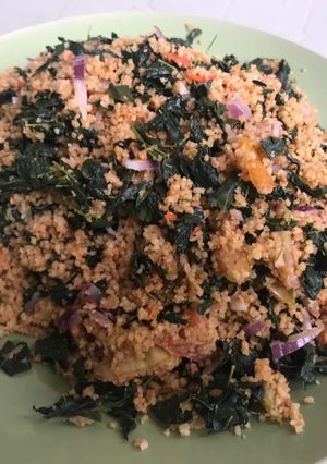 A picture of Dambun couscous.