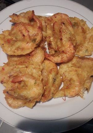 Foto resep Gimbal Udang Manis Pedas