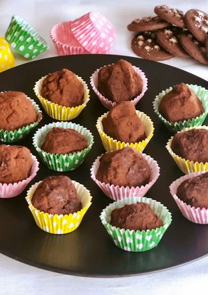 Foto di Tartufini al cacao con pan di stelle, ricotta e nutella