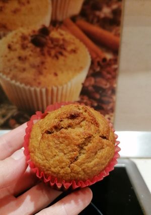 Banánmuffin 🍌 egészségesen recept fotója