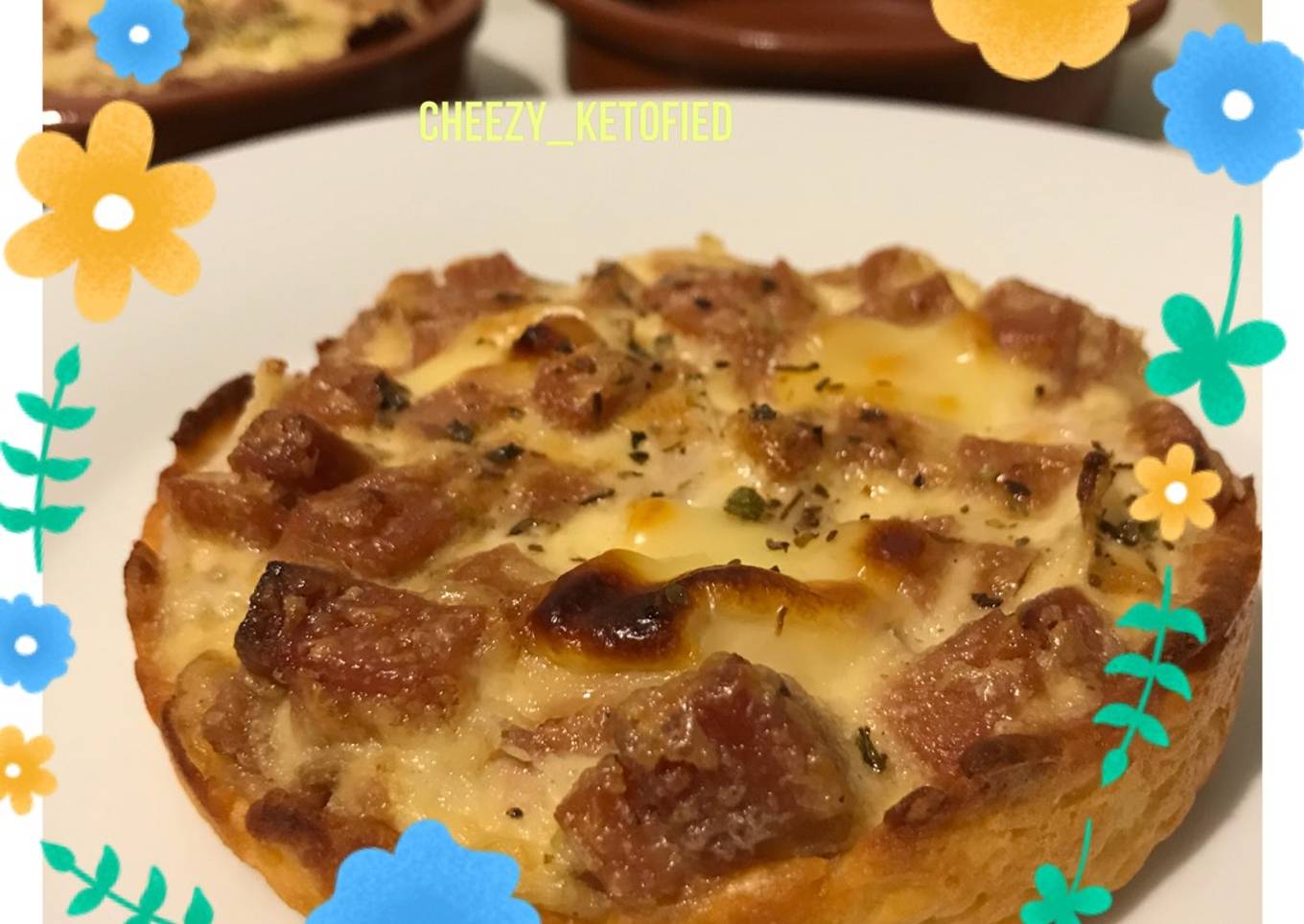 Keto-Pastry beef pie
