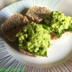 A picture of Guacamole and Basil Sliders.