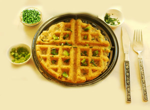 A picture of Jalapeno Cornbread Waffle.