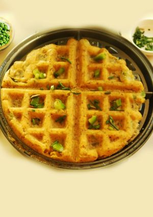 A picture of Jalapeno Cornbread Waffle.