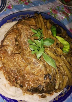 صورة لوصفة دولمة اليوم ملفوف وورق السلق 🍽️