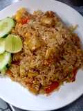 ข้าวผัดเต้าหู้(ไม่ใส่ไข่)