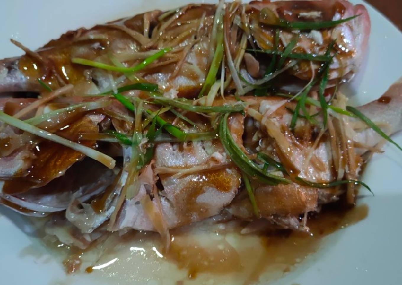 Steamed Fish (Hakka style)