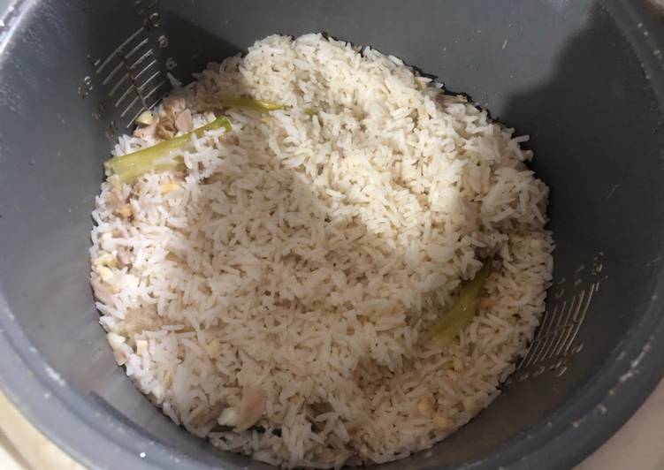 Resep Nasi Hainam Rice cooker Anti Gagal