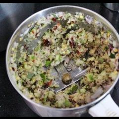 A picture of Raw mango tangy chutney.