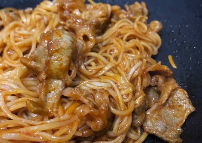 Resep Mie Korea Ala - Ala oleh YessicaTC - Cookpad