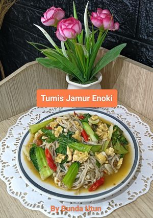Foto resep Tumis Jamur Enoki
