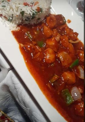 A picture of Chicken Manchurian.