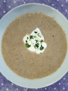 Gombakrémleves recept fotója