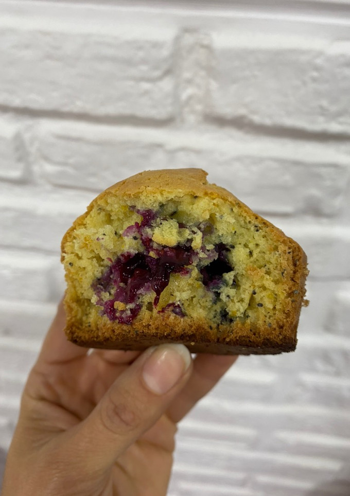 Una foto de Muffin de Arándanos sin Gluten