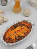 Long Macaroni Bake with Creamy Rose Mushroom Sauce