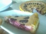 Tarta de queso y moras (con azúcar y también light)