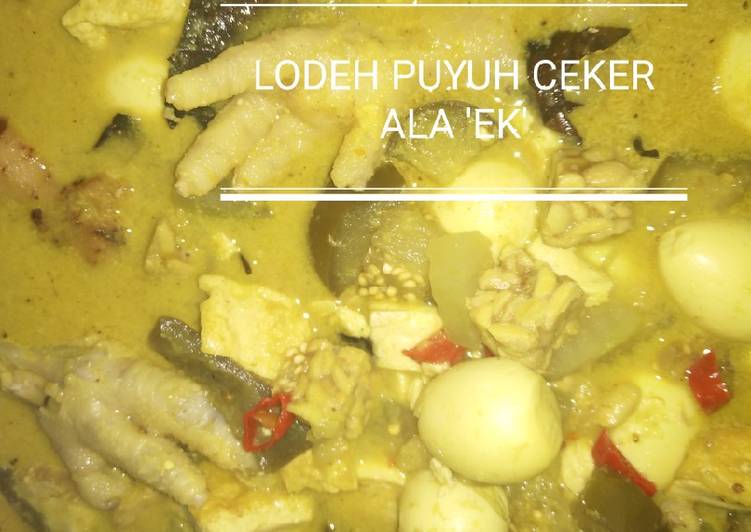 Cara Gampang Menyiapkan Lodeh Puyuh Ceker Ala &#39;EK&#39; yang Bisa Manjain Lidah