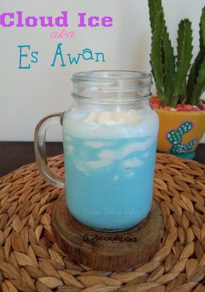 Foto resep Cloud Ice aka Es Awan