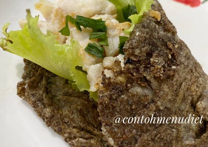 Resep Tortilla diet black tortila chia seed tanpa telur tepung mocaf sumber kalsium kuat gigi tulang yang Bikin Ngiler