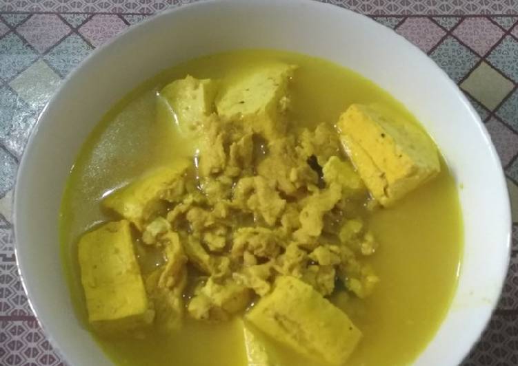 Langkah Mudah untuk Membuat Gulai ayam tahu no santan, Sempurna