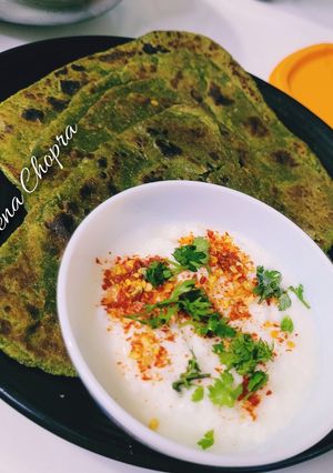 मेथी पराठा(methi paratha recipe hindi) रेसिपी मुख्य फोटो